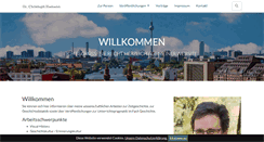 Desktop Screenshot of christoph-hamann.de